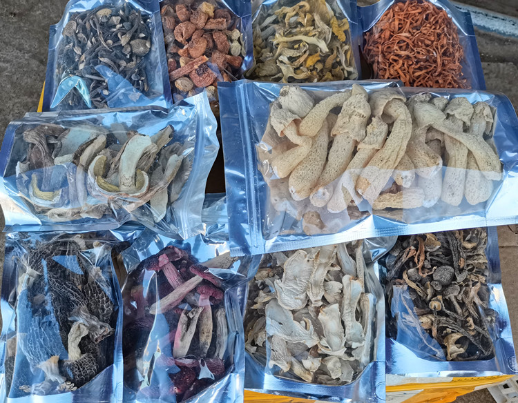 野生牛肝菌羊肚菌干貨云南菌菇禮盒鹿茸美味農產品食用姬松茸竹蓀