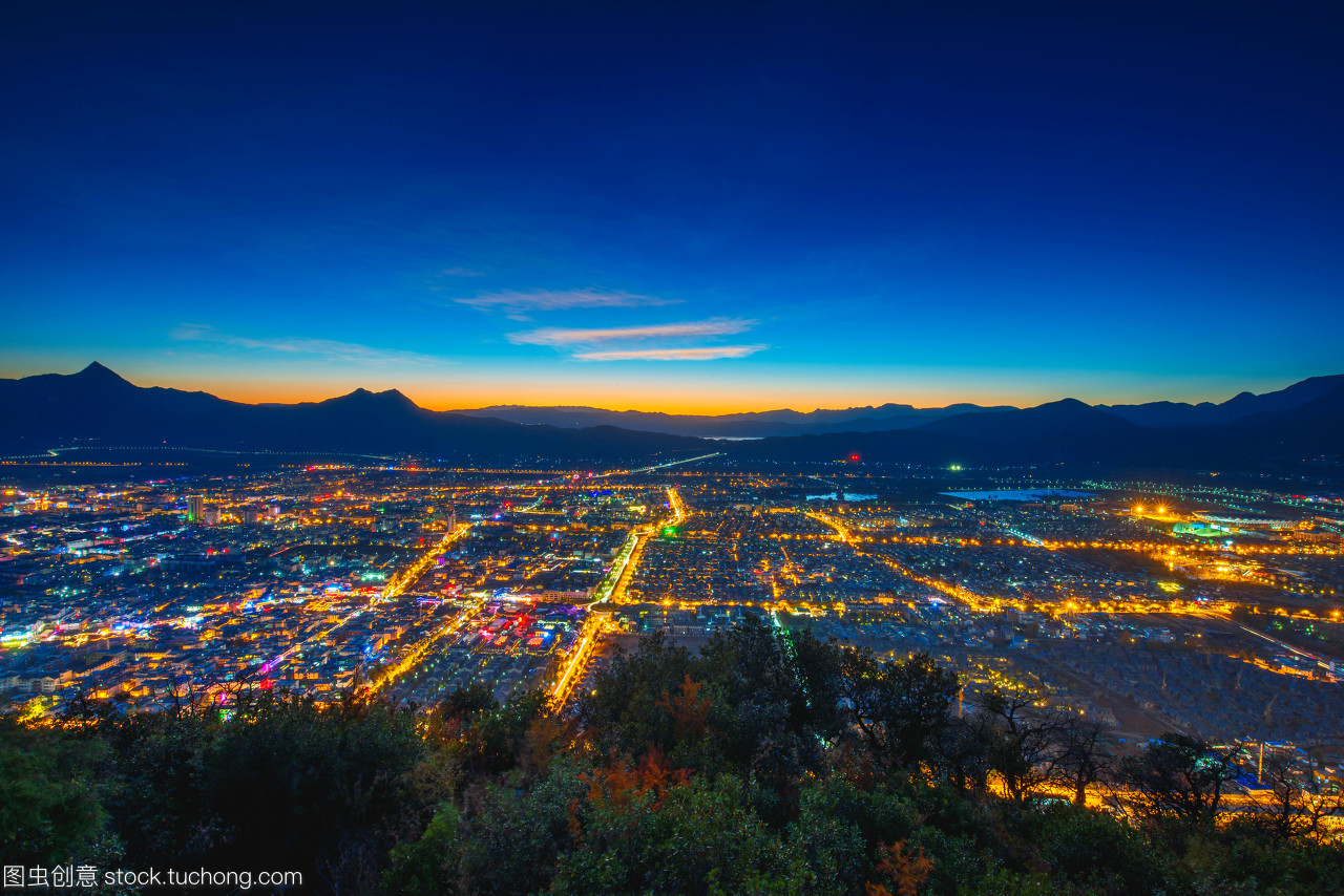 麗江夜景